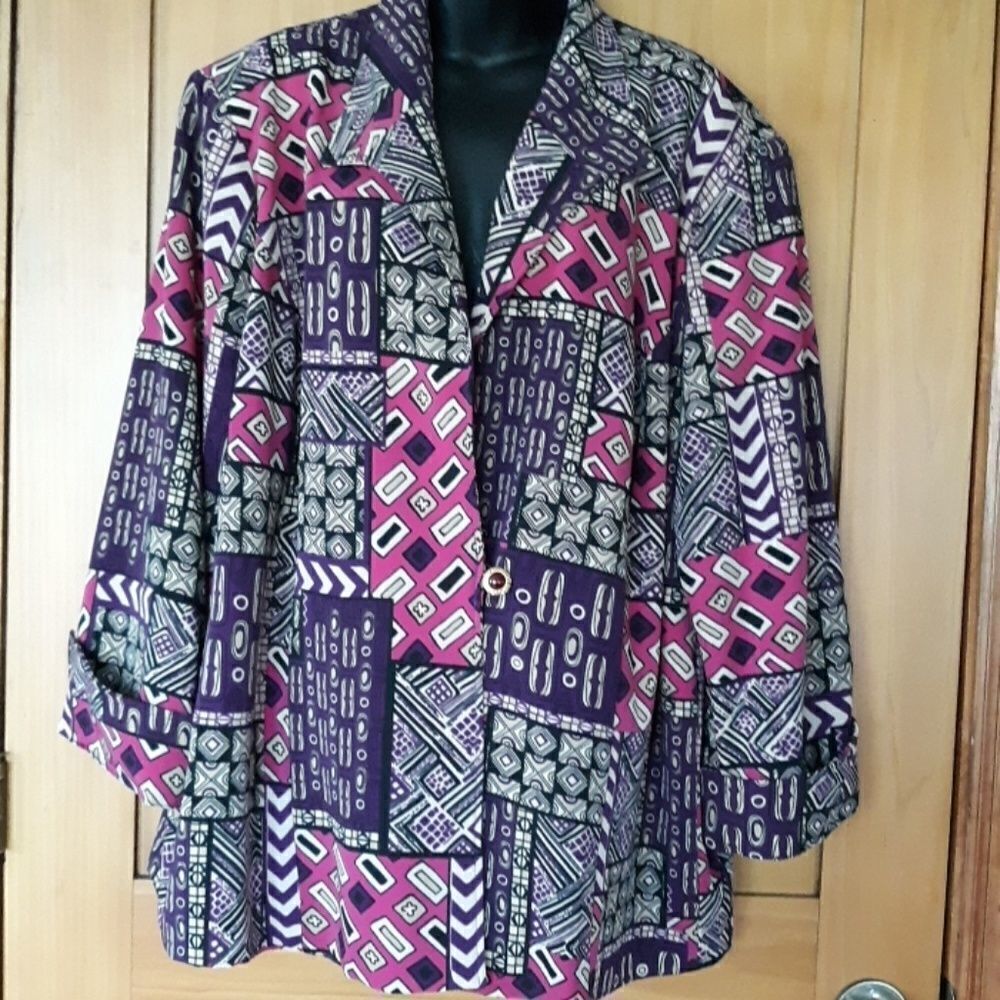 Russell Kemp New York  Geometric Blazer